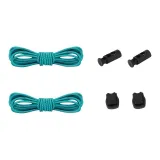 Цилиндр, пряжка, стиль + озерно-голубой, шнурки (набор)