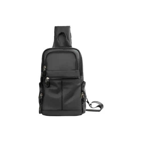 OUBOTE Oxford Sling Bag Standard Men's Black