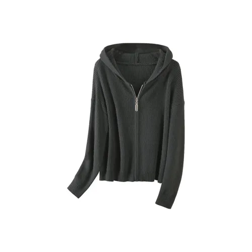 Cypress House Черный Серый Цвет Женский Свитер