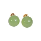 Серьги-клипсы Miyao Light Shadow 1 пара (зеленый)