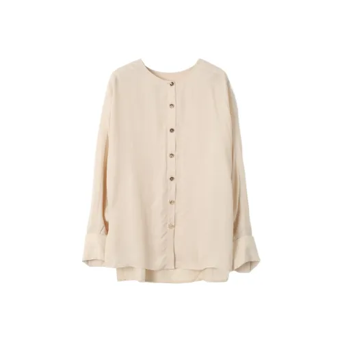 SETIROM Экрю Женские Рубашки