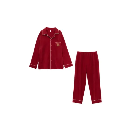MADALLO Красный Мужской Пижамный Комплект