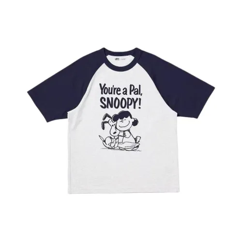 UNIQLO Синие Унисекс Футболки