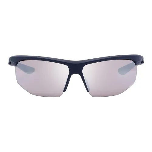 nike Пластик Нерегулярная форма Солнцезащитные очки Унисекс Темно-синий