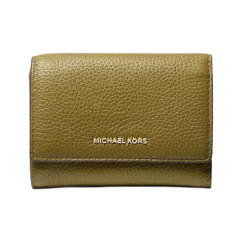 MICHAEL KORS Bryant Кожа Кошелек Средний Унисекс Savannah Зеленый