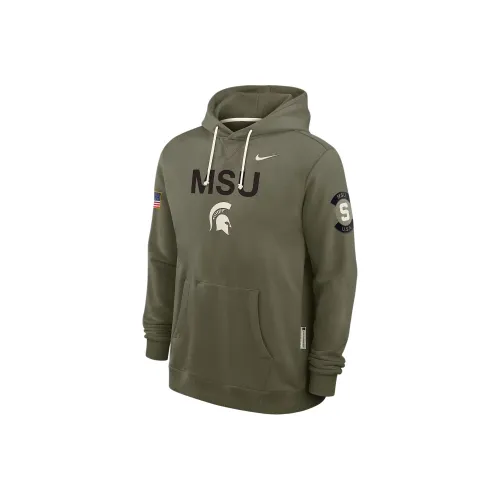 Nike Clothing Оливковый Мужской Свитшот