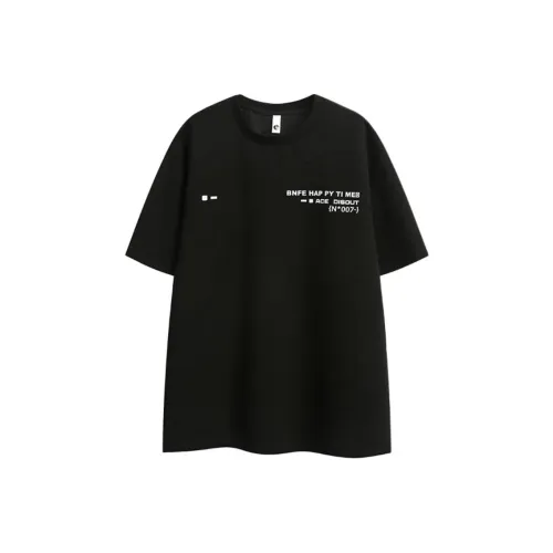 LH HOMME Черные Мужские T-Рубашки