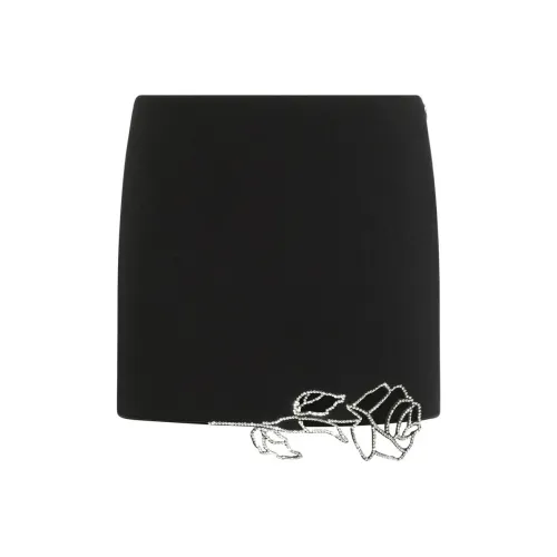 Blumarine Черные Женские Повседневные Короткие Юбки