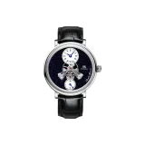 Белая сталь, чехол для часов, авантюрин, циферблат, мужской