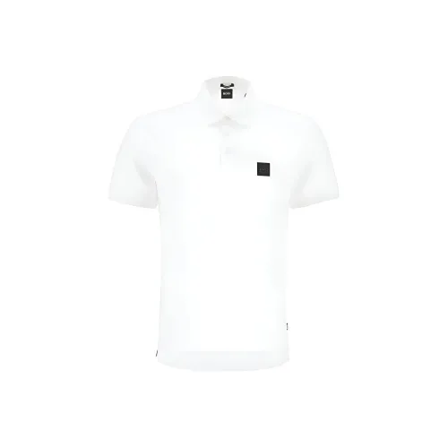 Hugo Boss Поло Мужское Белое
