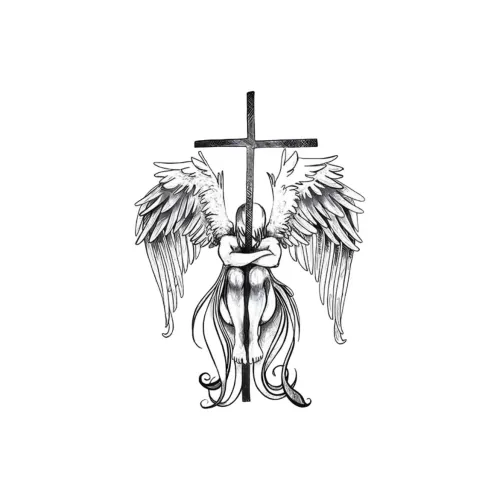 LIEJI Ангел Крылья OF Protection Многоцветный Наклейка Tattoo