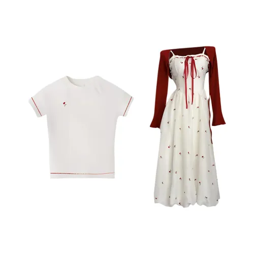 QYPRF Одежда для пары Женские Комплект в тон + Мужская рубашка Женские парные комплекты