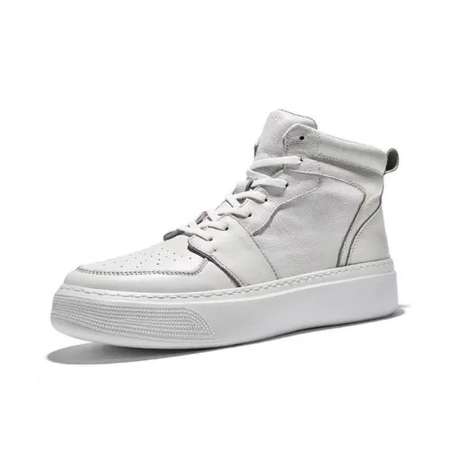 H2 Мода Белые Высокие Кроссовки для Скейтбординга Мужские Белые