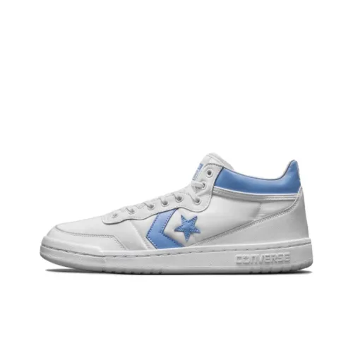 Jordan x Converse MID Скейтборд Кроссовки Унисекс Белый Синий