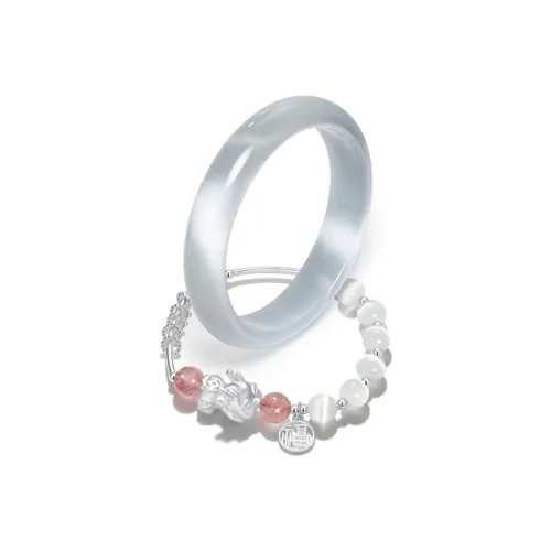 LIUJIN Стекло Кошачий глаз Браслеты Женские