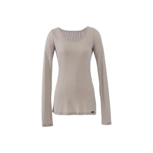 Wen Shan Серые Женские Футболки