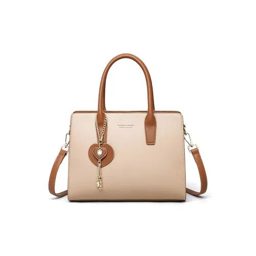 EBLAN Сумка через плечо из коровьей кожи сумка обычная женская абрикосовая