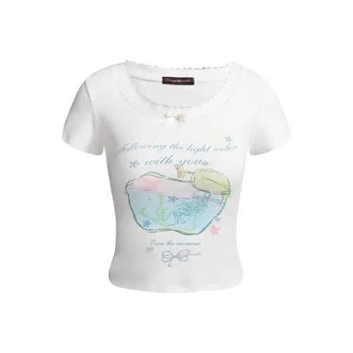 ZIRANSE Белые Женские Футболки