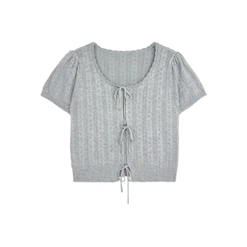 MTHE Рукав-буф Т-рубашка Женская