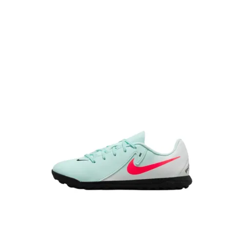 Nike Jr. Phantom GX 2 Club Slip-Resistant Abrasion-Resistant Low Top Детская футбольная обувь Cyan