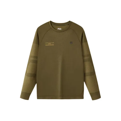 FILA KIDS Земля Оливково-зеленый Школьный возраст Свитеры
