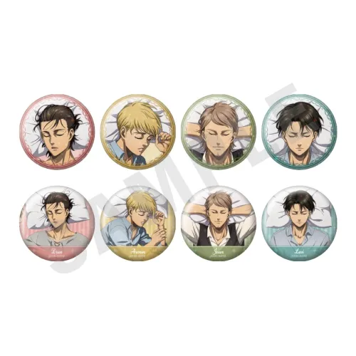 March·Monster Атака титанов Эрен Йегер Жан Кирштейн Леви Акерман Армин Арнолд Спокойной ночи Значки корпуса разведчиков