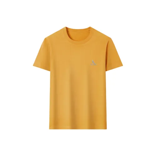 TOUHAOQINGNIAN Желтая Мужская Футболка