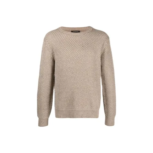 Ermenegildo Zegna Хаки Мужские Свитера