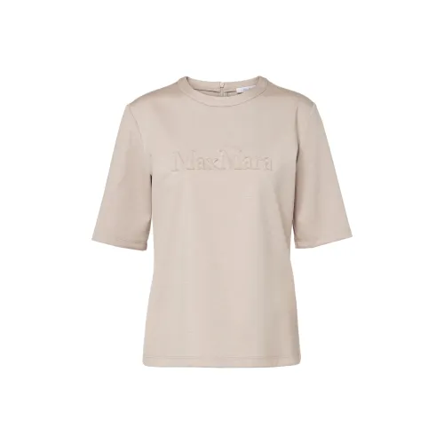 MaxMara Светло-янтарные Женские Рубашки T