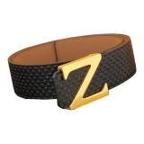 Стиль 2, Золотая пряжка + черный ремешок (нерегулируемый)