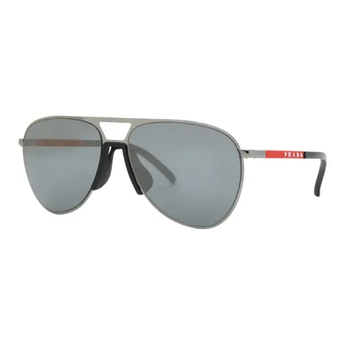 PRADA Металл Aviator Солнцезащитные очки Мужские Бронза