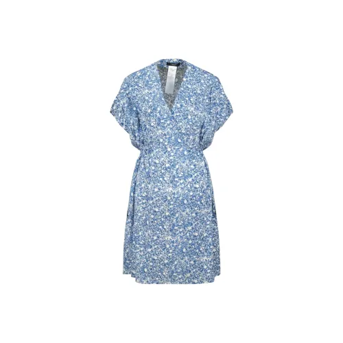 WEEKEND MaxMara Короткий рукав Платье Женское Синий