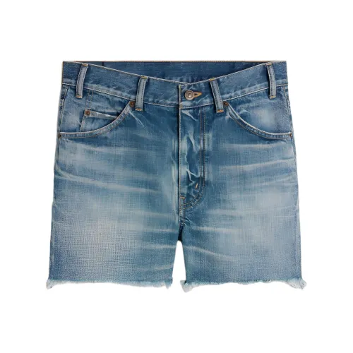 CELINE SS24 Джинсовые шорты Женские Blue