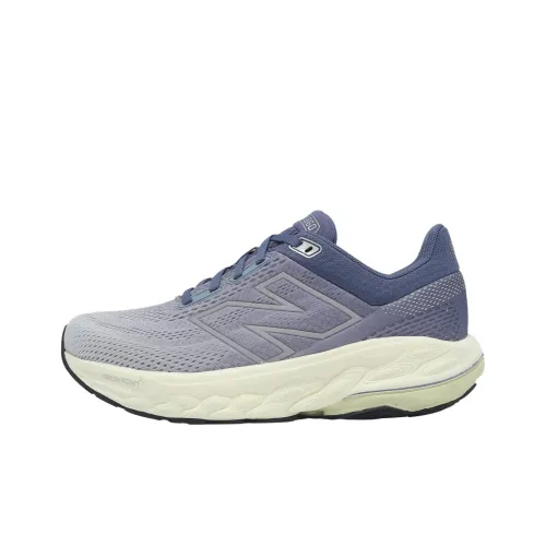 New Balance совместный бренд Fresh Foam X 860v14 Устойчивый к истиранию Дышащая Поддержка Низкий Верх Беговые кроссовки Женские Синий Белый