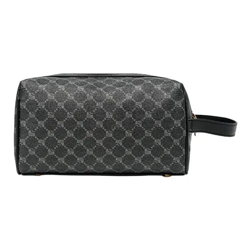 VIHUS PU (полиуретан) клатч мужской черный с узором