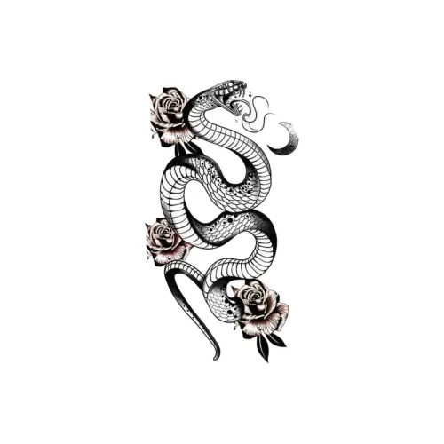 LIEJI Туманный Scales And Таинственный Trails Многоцветный Tattoo Стикер