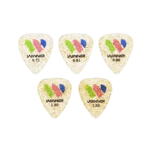 ALICE King Collection Лазерный Starlight Медиаторы противоскользящие с эффектом Электрогитары Все