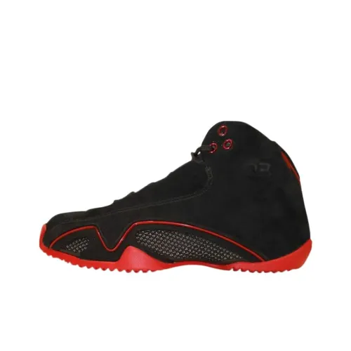 Jordan Air Jordan 21 Дышащая Поддержка Винтажные Баскетбольные Кроссовки Мужские Черные