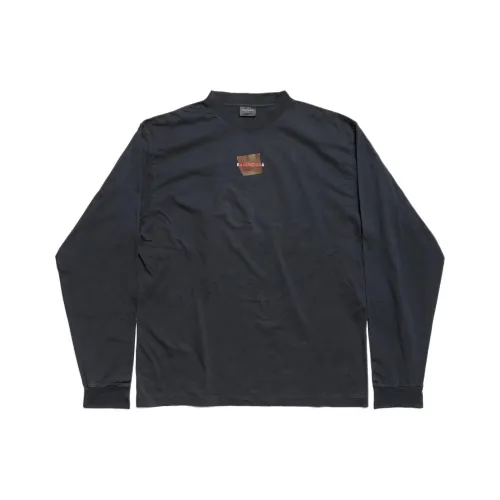 Balenciaga T-Shirt Regular Fit Men's Black