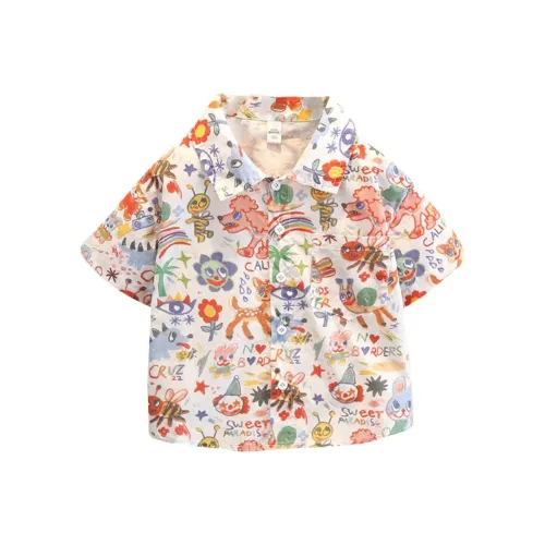PROTECTCAMEL Многоцветные Детские Садовые Повседневные Рубашки