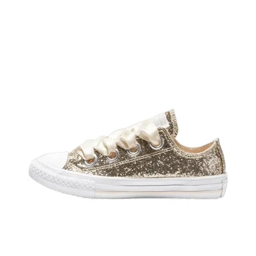 Converse Chuck Taylor All Star Low Топ Детские Скейтбординги Золотой Подростки