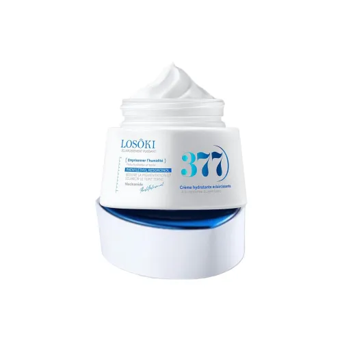 LOSOKI 377 Whitening Темный Пятно Удаление Крем для Лица Успокаивающий Осветляющий Увлажняющий Восстанавливающий Сужающий Поры 50г