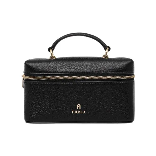 Furla Кожа Сумка Маленькая Женская Черная