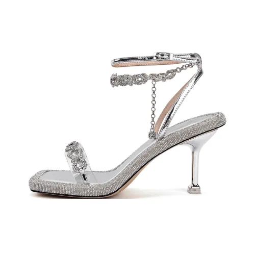 CAOT One Ремешок Сандалии Женские Серебряные