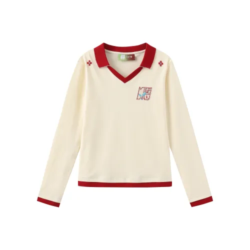 NSTNEW START Длинный рукав Т-рубашка Женская