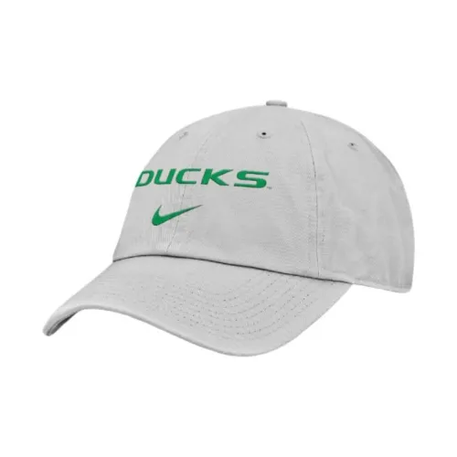 nike Органический хлопок Кепки Мужской Серый