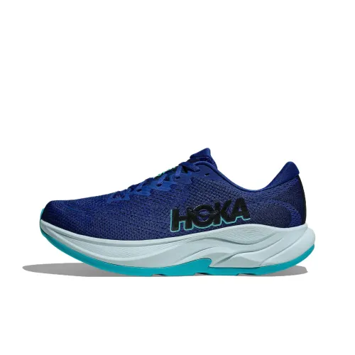 HOKA ONE ONE RINCON 4 Дышащий Легкий Отскок Повседневные Беговые Кроссовки Мужские Синие