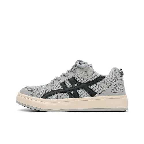 VASIBAEN Покрытие Амортизация Низкие Кроссовки для Скейтбординга Мужские Серые Синие