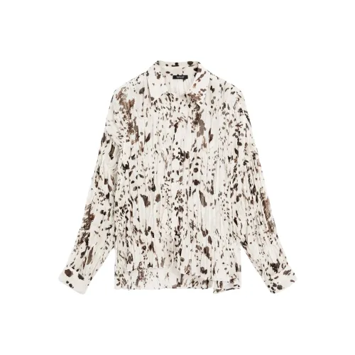 Massimo Dutti Белые Женские Рубашки