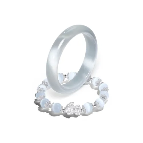 LIUJIN Стекло Кошачий глаз Браслеты Женские